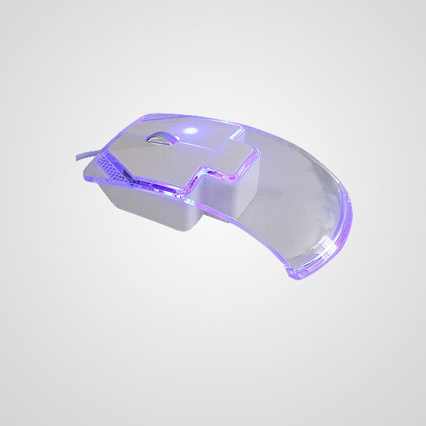 CM129 Crystal Mouse con Luz Descripción: Mouse óptico, provee cable