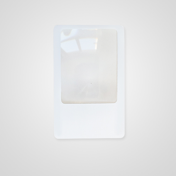DB219 Lupa Tarjeta Borde Lateral Material: Plástico. Dimensiones: