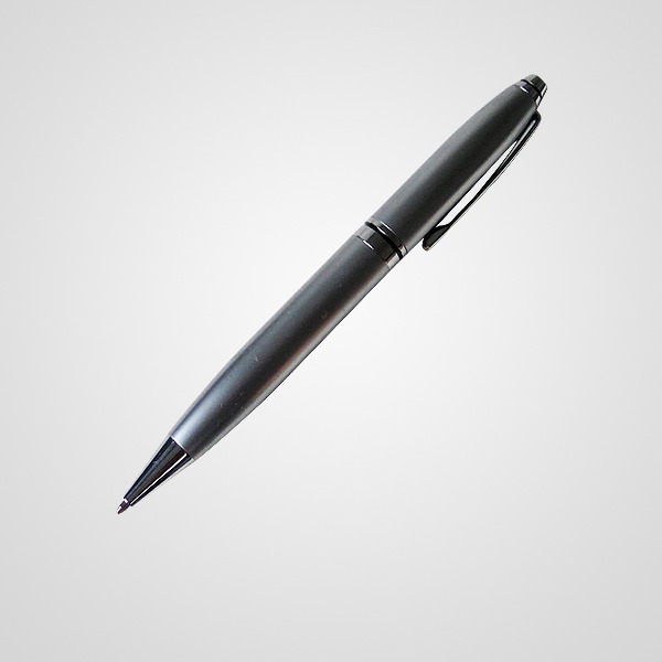 GP9003 Bolígrafo metálico cromado con medio giro.